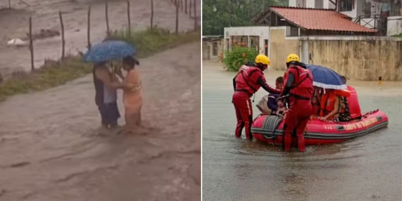 Chuvas levam cidades de Pernambuco e Paraíba a situação de emergência