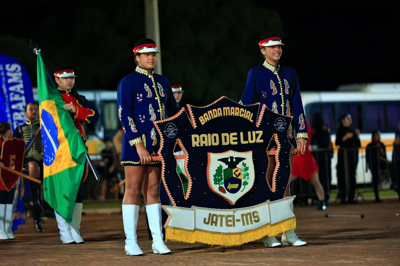 Banda Raio de Luz (Jateí MS) participa do Circuito de Bandas e Fanfarras em Iguatemi-MS