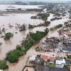 Tempestades colocam RS em alerta vermelho para inundações