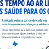 Oftalmologistas alertam para uso de telas e a miopia em crianças